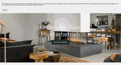 Desktop Screenshot of kachelofenbauerinnung.de